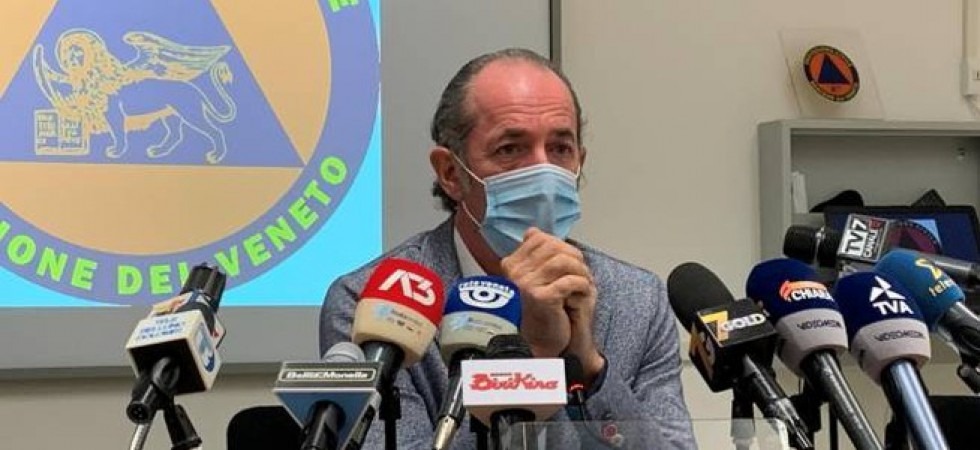 Coronavirus, Zaia: In Veneto vaccino non obbligatorio ma io lo farò'
